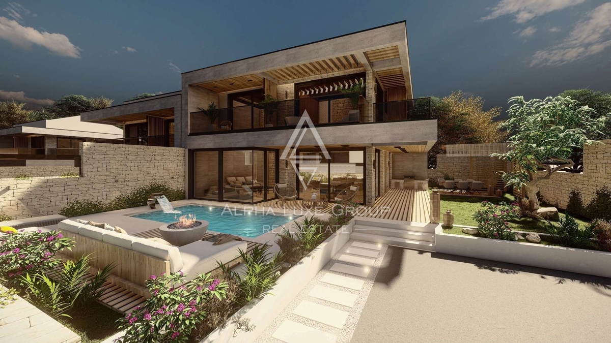 Lovrečica, Istra – Ekskluzivna razkošna vila z bazenom