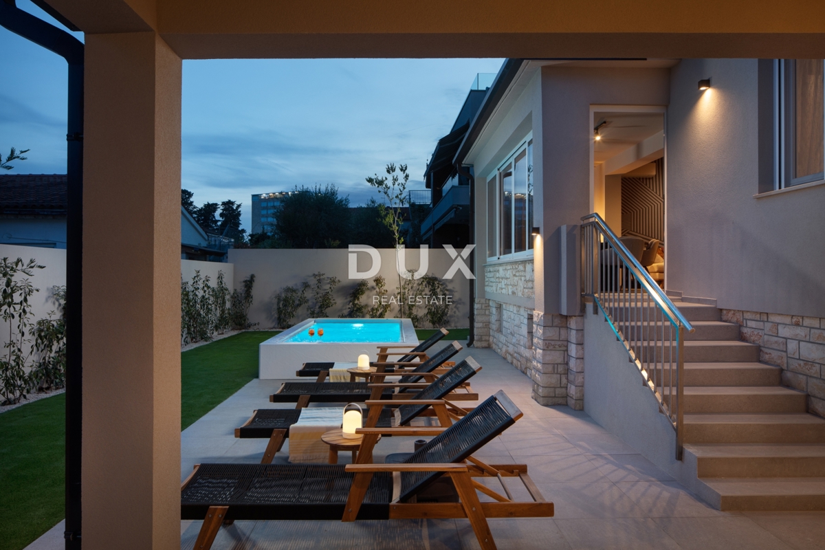 ISTRA, UMAG - Moderna enonadstropna hiša z bazenom 100 metrov od morja